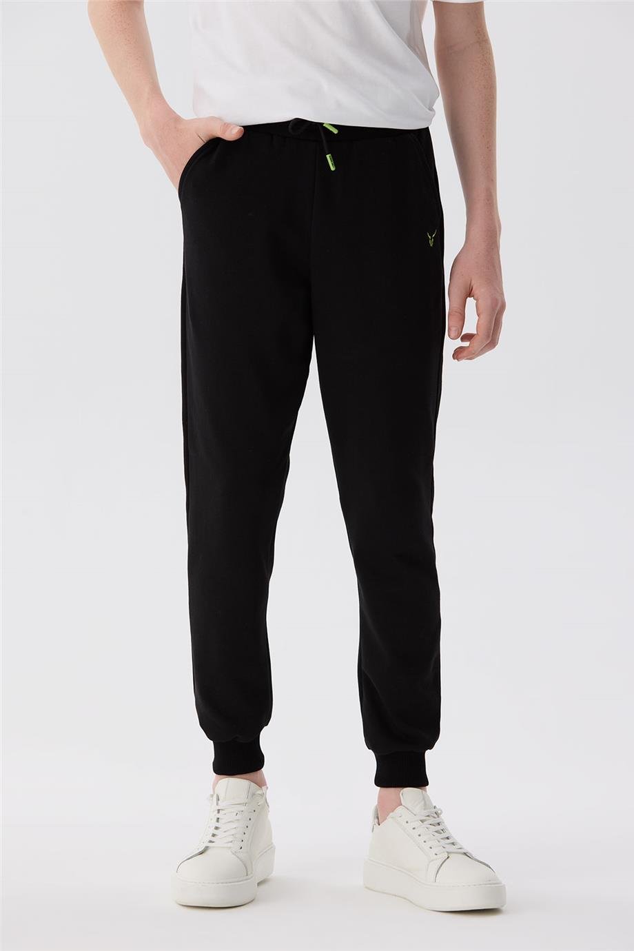 Nebbati Erkek Çocuk Siyah Eşofman Altı