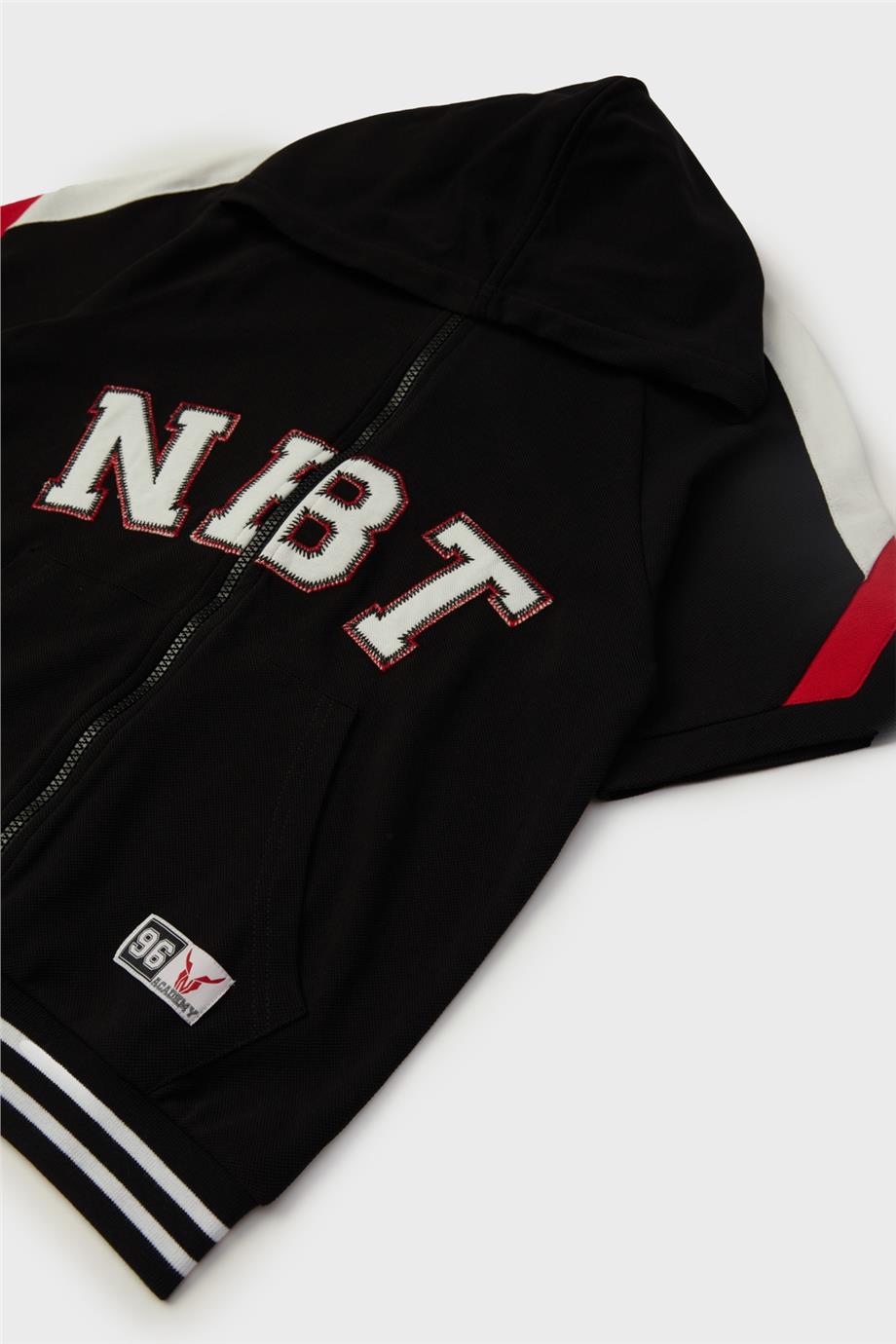 Nebbati Erkek Çocuk Siyah Eşofman Üstü