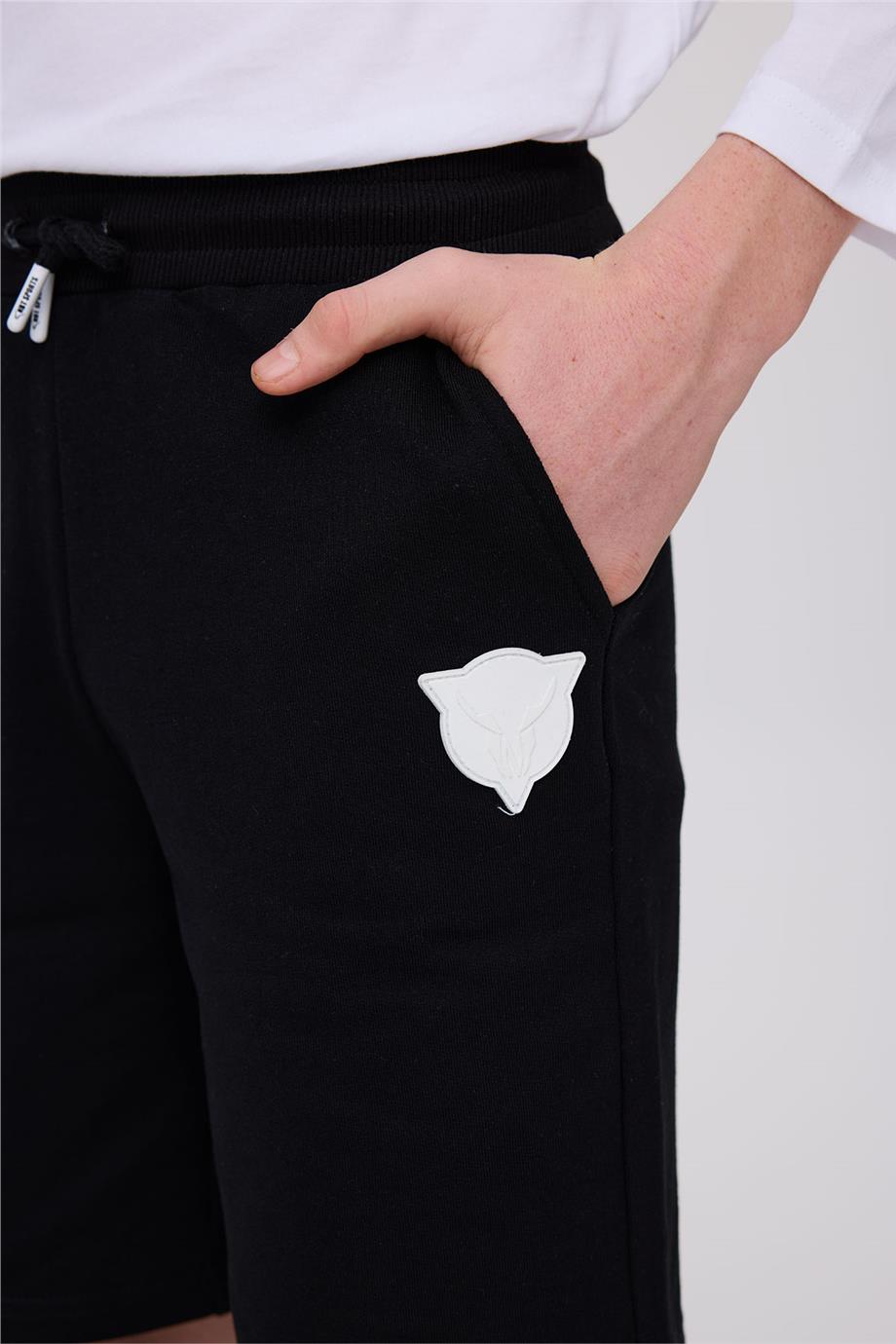 Nebbati Erkek Çocuk Siyah ŞortNebbati Erkek Çocuk Siyah Şort