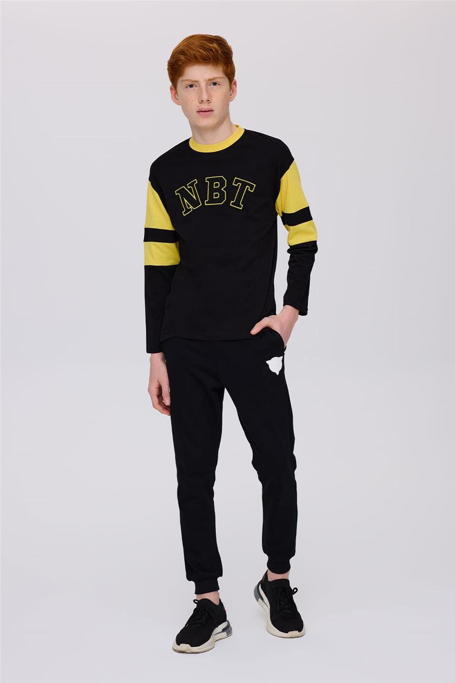 Nebbati Erkek Çocuk Siyah TshirtNebbati Erkek Çocuk Siyah Tshirt