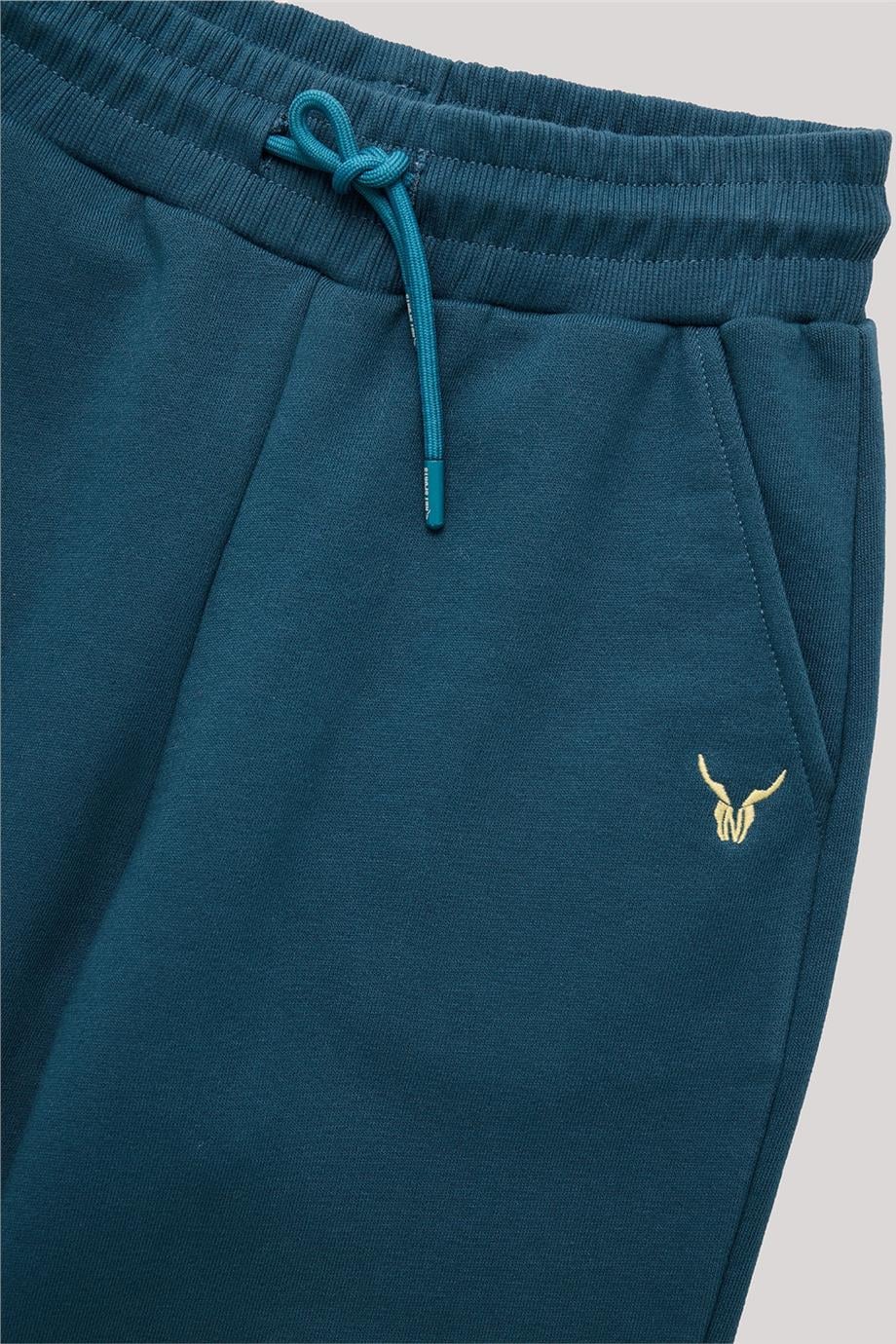 Nebbati Erkek Çocuk Yeşil Eşofman Altı