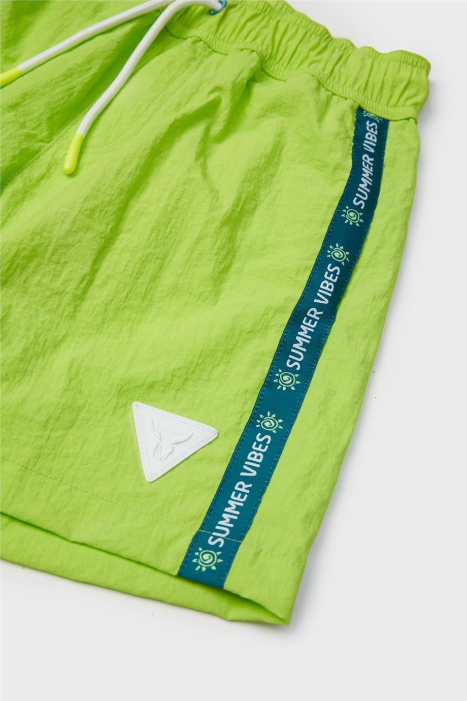 Nebbati Erkek Çocuk Yeşil Şort