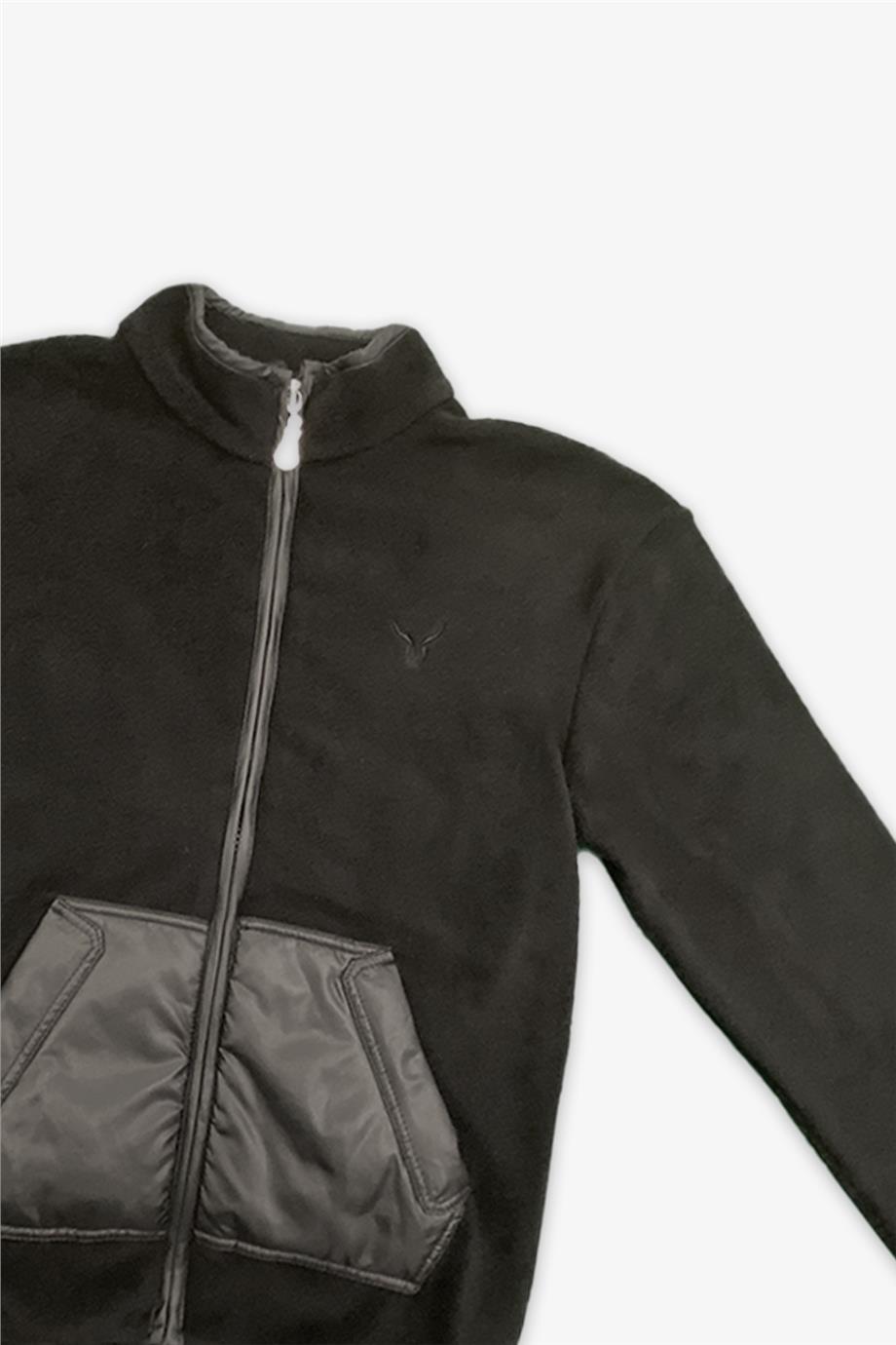 Nebbati Unisex Siyah Polar