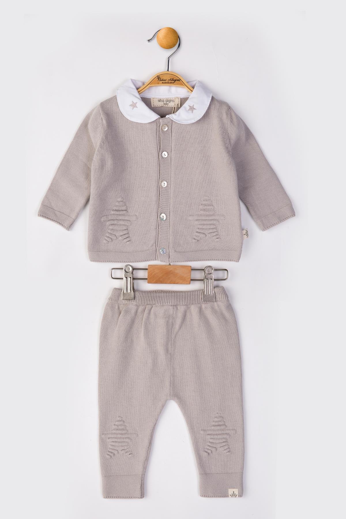 Ninos Alegres Unisex Hırka Pantolon TakımNinos Alegres Unisex Hırka Pantolon Takım