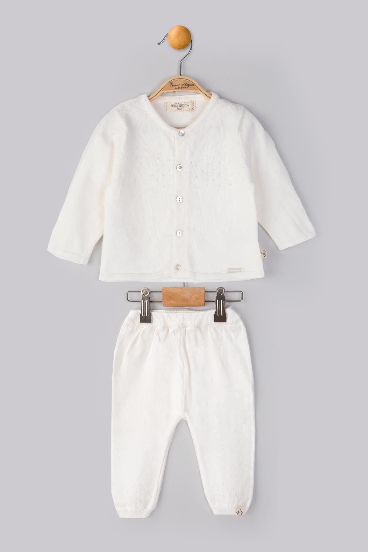 Ninos Alegres Unisex Hırka Pantolon TakımNinos Alegres Unisex Hırka Pantolon Takım