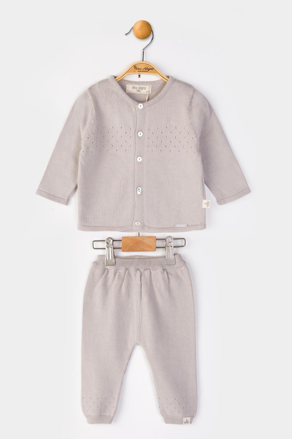 Ninos Alegres Unisex Hırka Pantolon TakımNinos Alegres Unisex Hırka Pantolon Takım