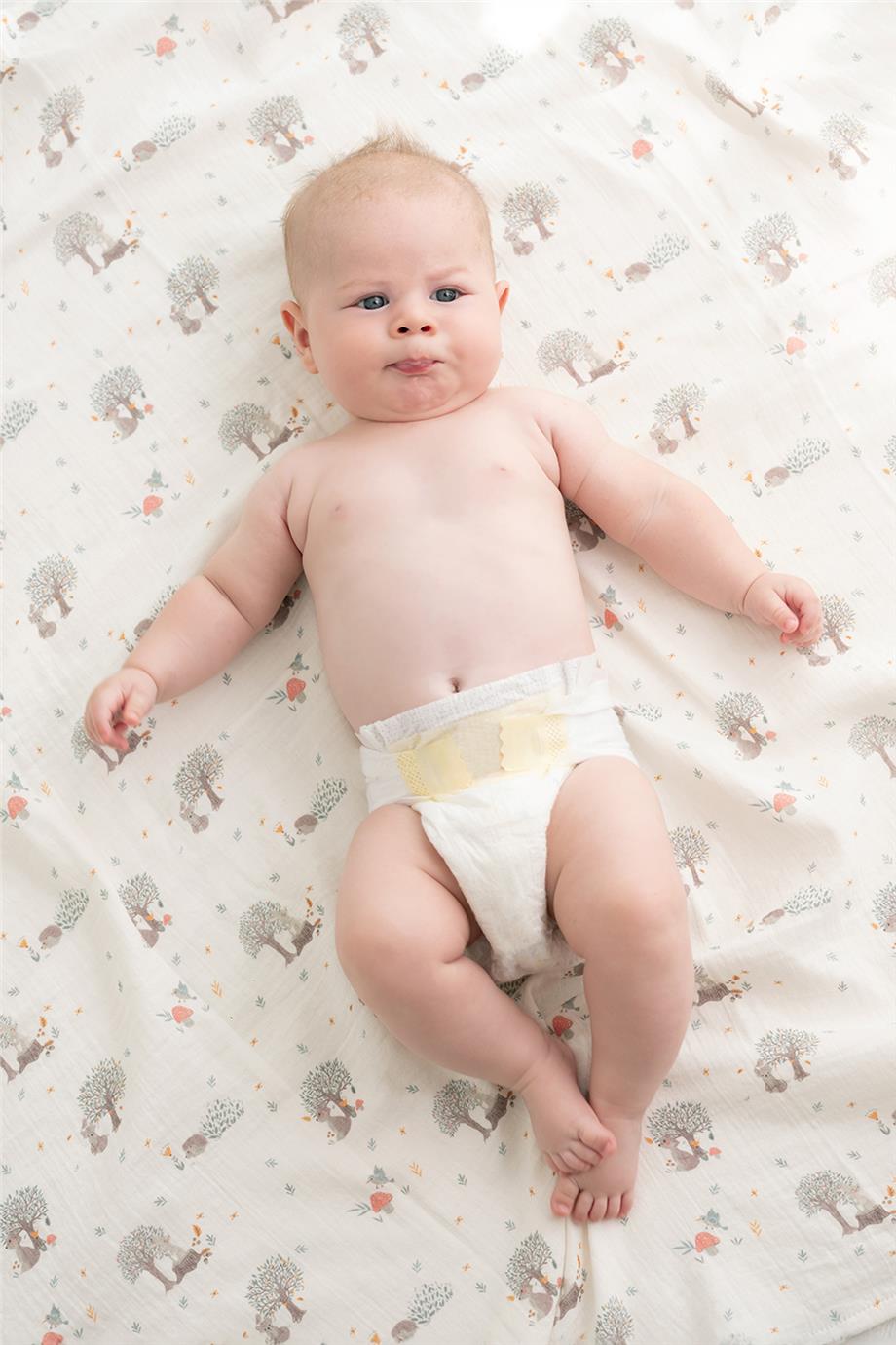 Owli Unisex Ekru Müslin BattaniyeOwli Unisex Ekru Müslin Battaniye