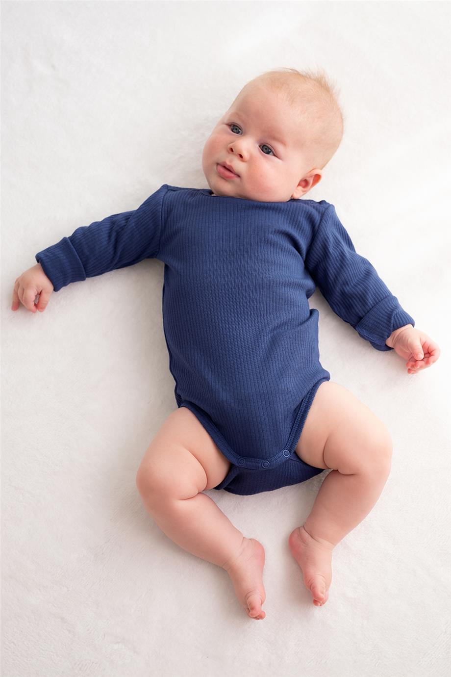 Owli Unisex Mavi Bebek TakımOwli Unisex Mavi Bebek Takım