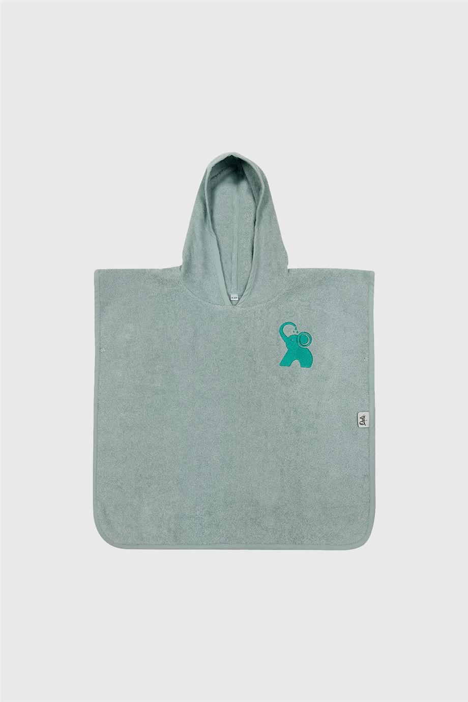 Owli Unisex Mavi Havlu