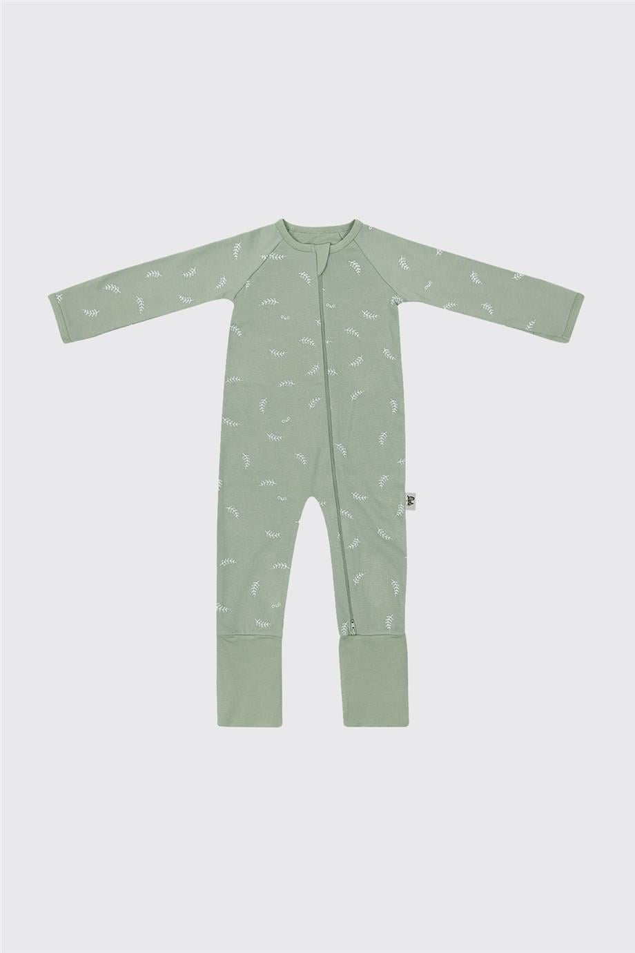 Owli Unisex Yeşil Uyku Tulumu