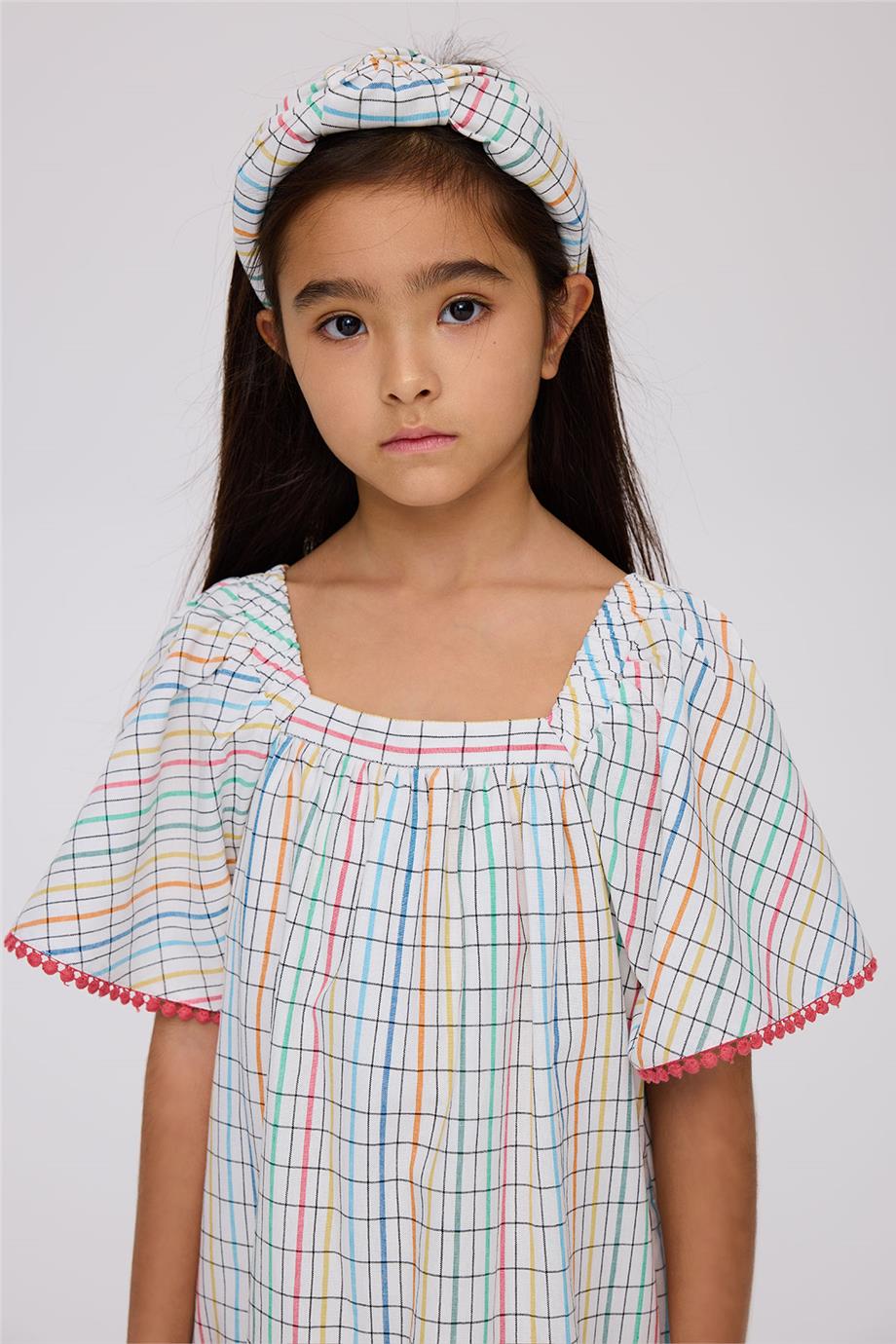 Sister & Brother Kız Çocuk Desenli ElbiseSister & Brother Kız Çocuk Desenli Elbise