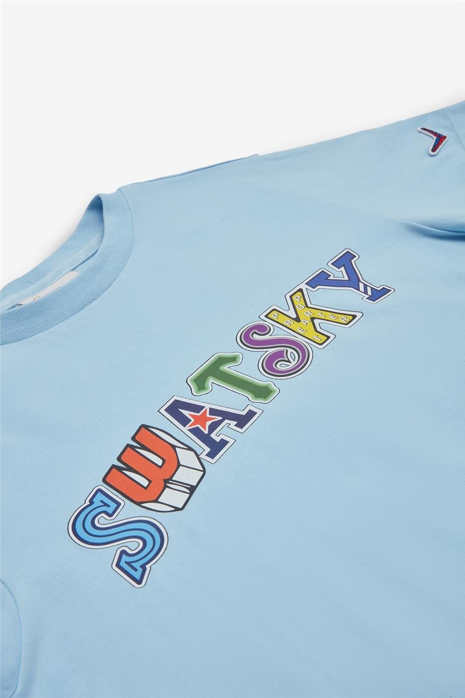 Swatsky Erkek Çocuk Açık Mavi T-Shirt