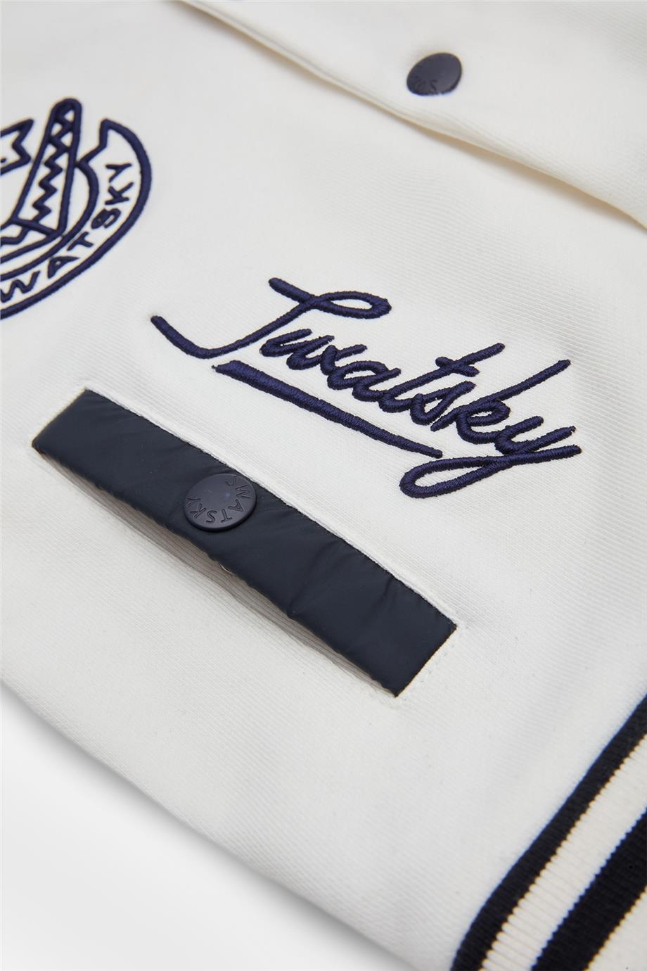 Swatsky Erkek Çocuk Beyaz Ceket