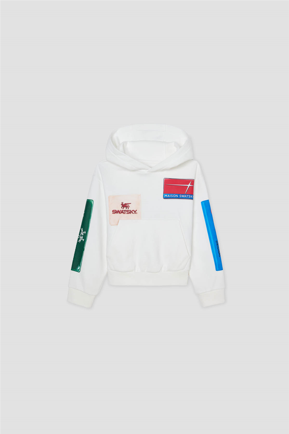 Swatsky Erkek Çocuk Beyaz SweatshirtSwatsky Erkek Çocuk Beyaz Sweatshirt