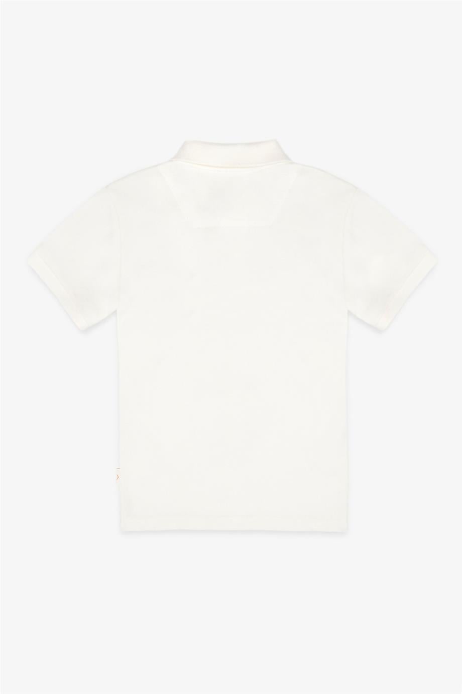 Swatsky Erkek Çocuk Beyaz Tshirt