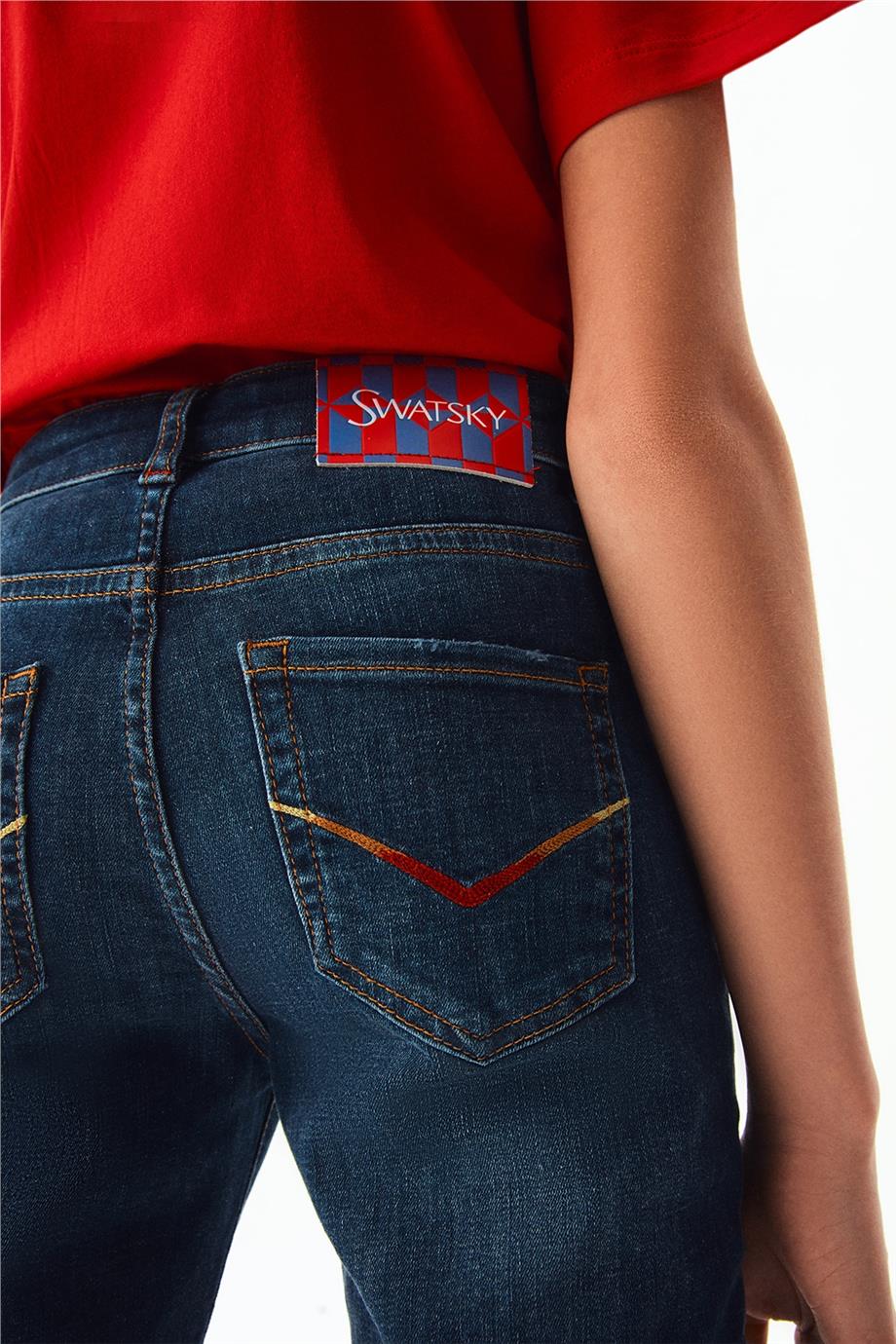 Swatsky Erkek Çocuk Denim Pantolon