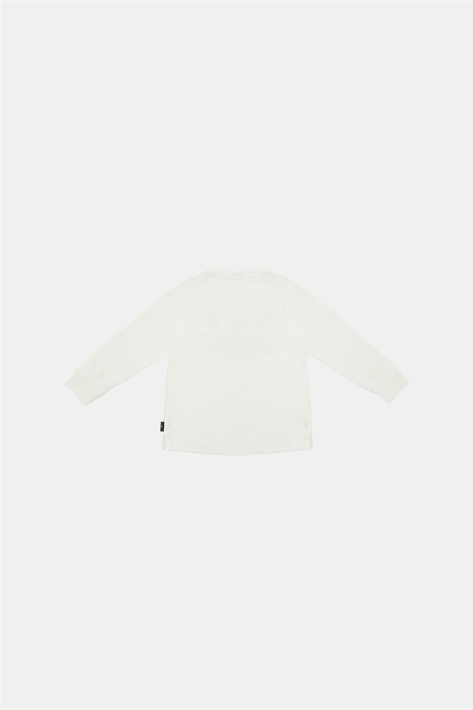 Swatsky Erkek Çocuk Ekru Sweatshirt