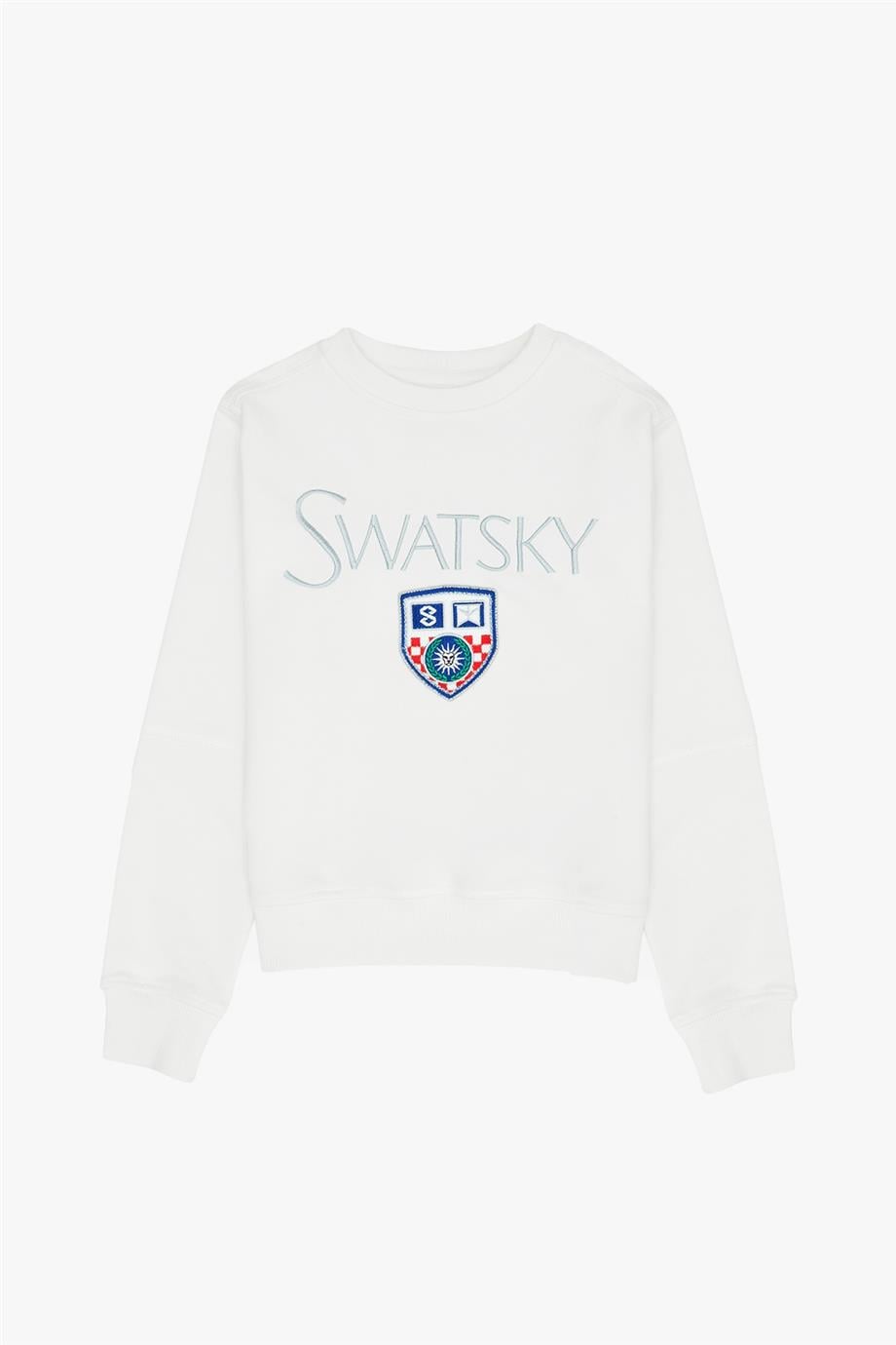 Swatsky Erkek Çocuk Ekru Sweatshirt