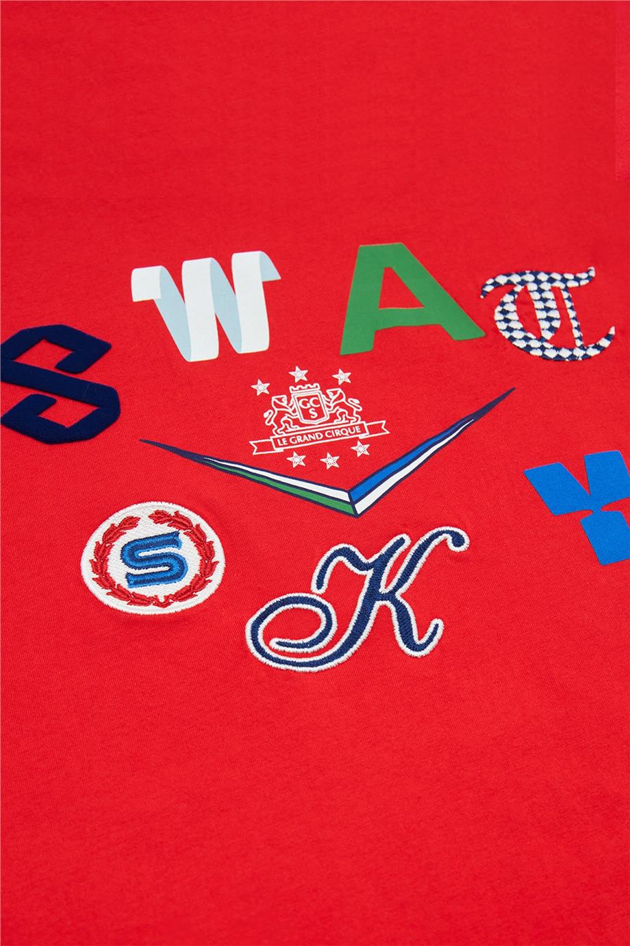 Swatsky Erkek Çocuk Kırmızı Tshirt