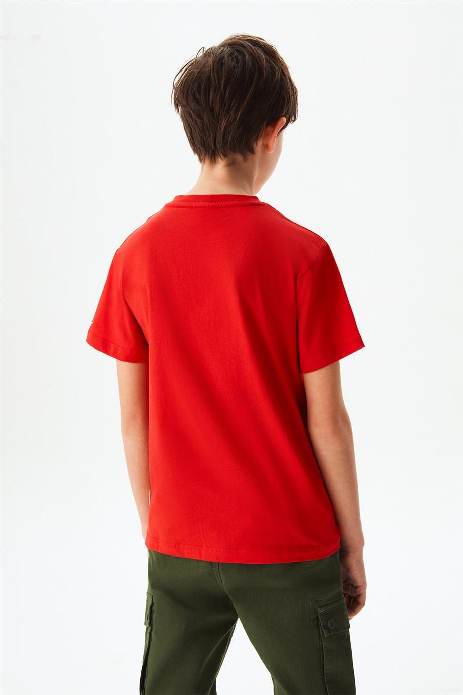 Swatsky Erkek Çocuk Kırmızı Tshirt