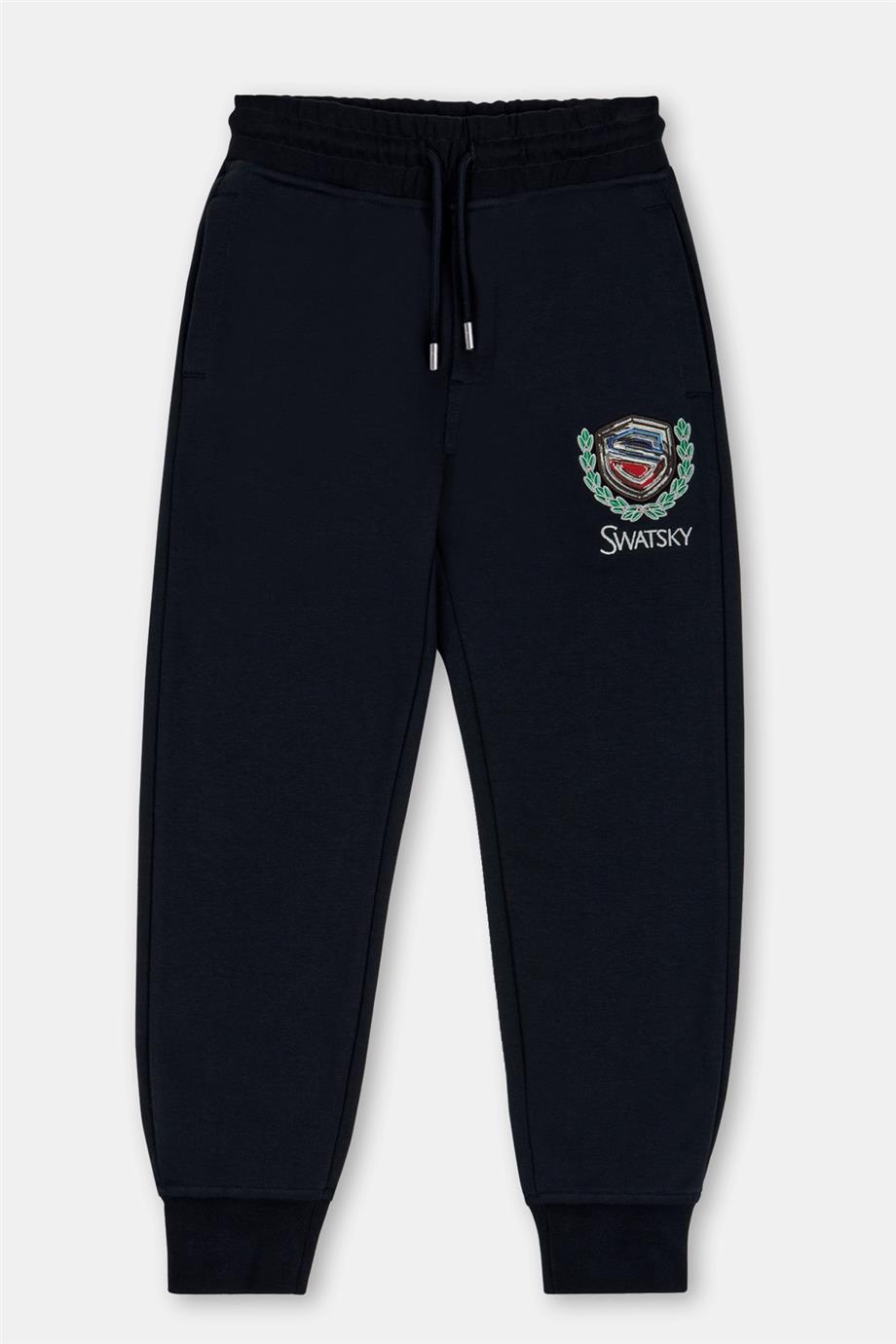 Swatsky Erkek Çocuk Lacivert Eşofman Altı