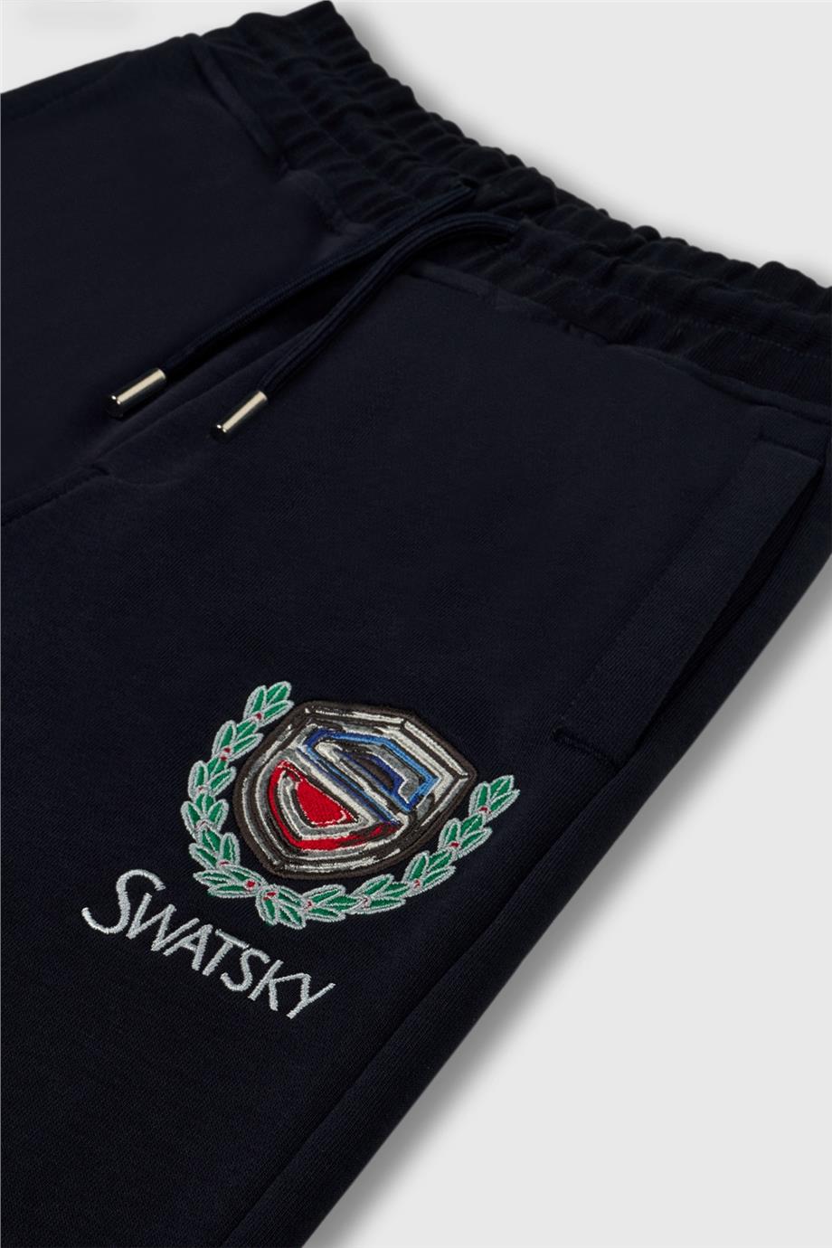 Swatsky Erkek Çocuk Lacivert Eşofman Altı