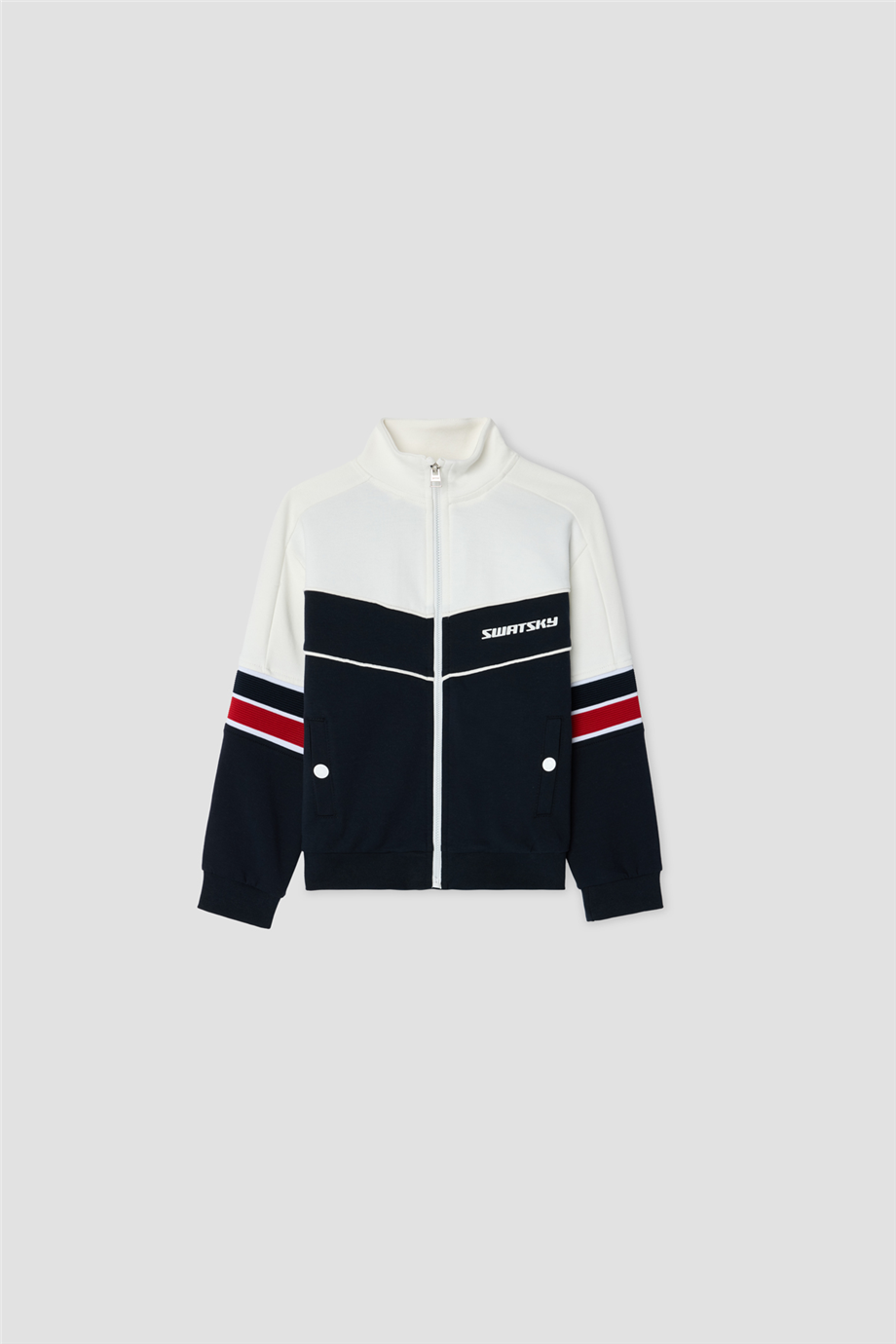 Swatsky Boys Navy Track JacketSwatsky Boys Navy Track Jacket