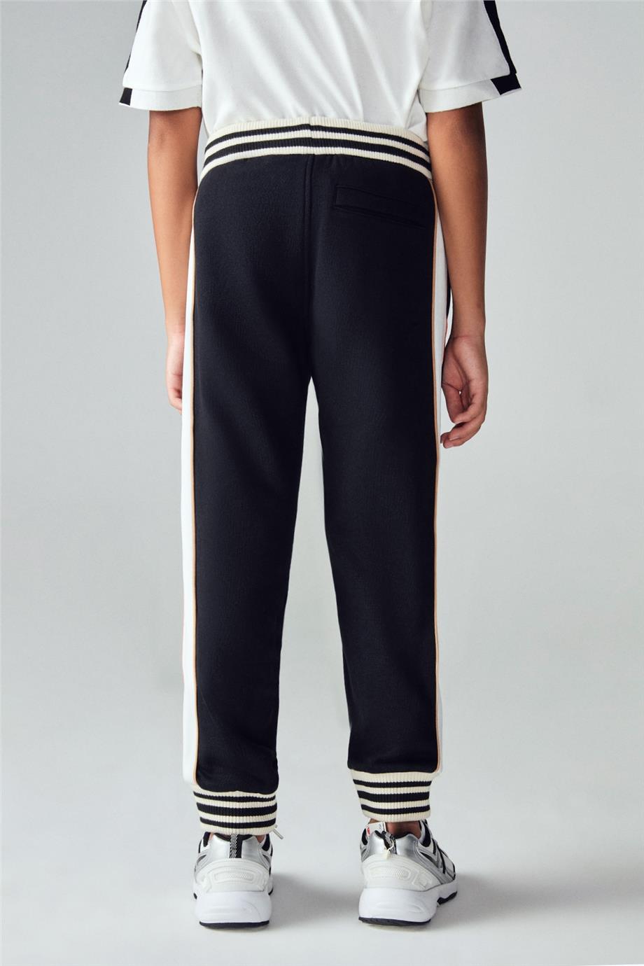 Swatsky Erkek Çocuk Siyah Eşofman Altı