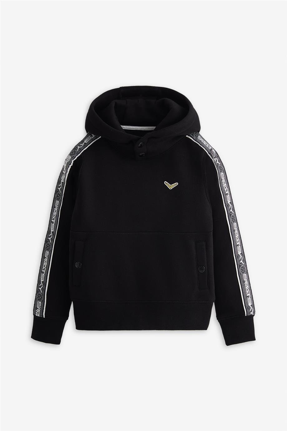 Swatsky Erkek Çocuk Siyah Sweatshirt