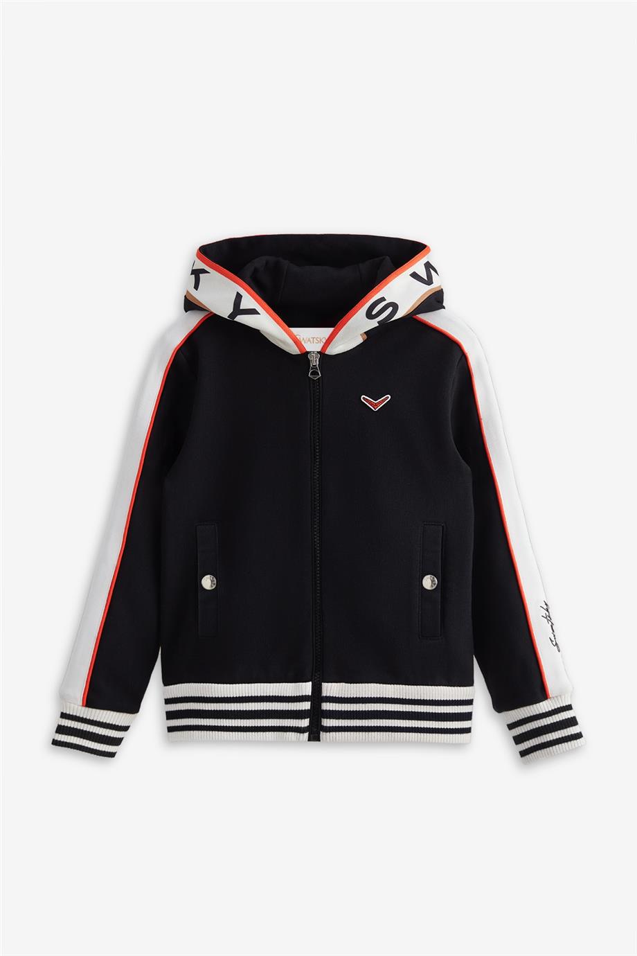 Swatsky Erkek Çocuk Siyah Sweatshirt