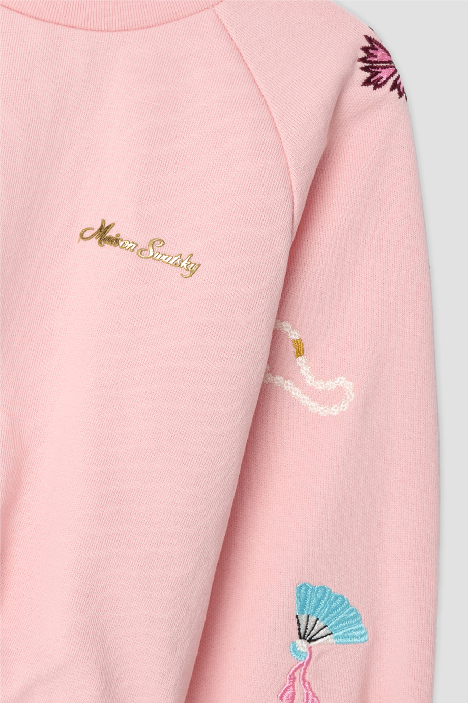 Swatsky Girl Pink SweatshirtSwatsky Girl Pink Sweatshirt