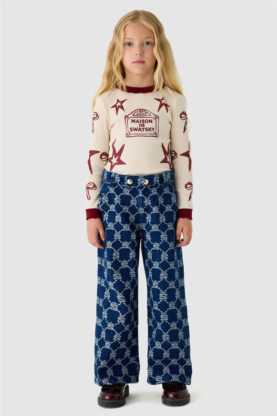 Swatsky Kız Çocuk Denim PantolonSwatsky Kız Çocuk Denim Pantolon