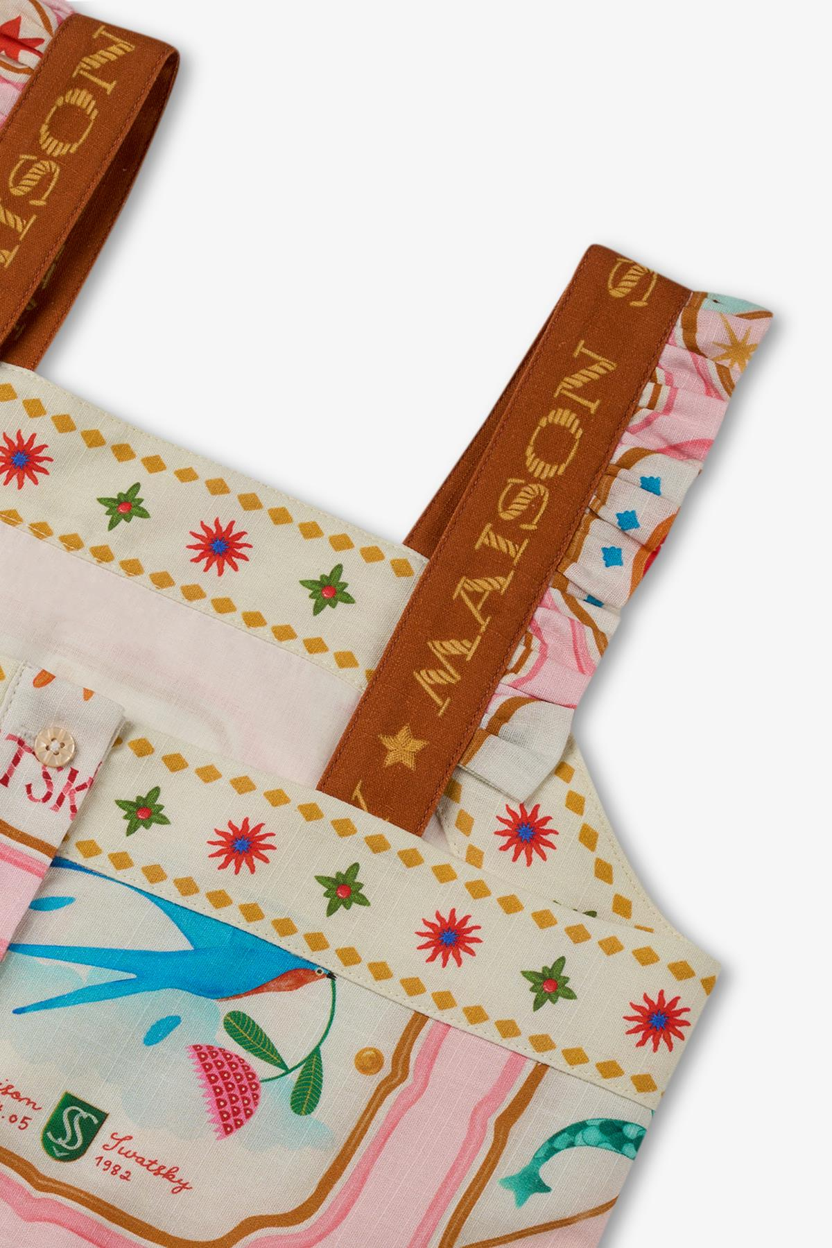 Swatsky Kız Çocuk Desenli BluzSwatsky Kız Çocuk Desenli Bluz