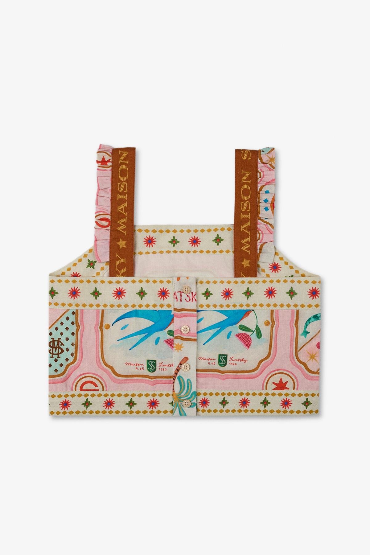 Swatsky Kız Çocuk Desenli BluzSwatsky Kız Çocuk Desenli Bluz