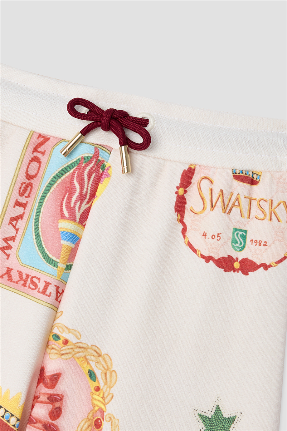 Swatsky Kız Çocuk Desenli Eşofman AltıSwatsky Kız Çocuk Desenli Eşofman Altı