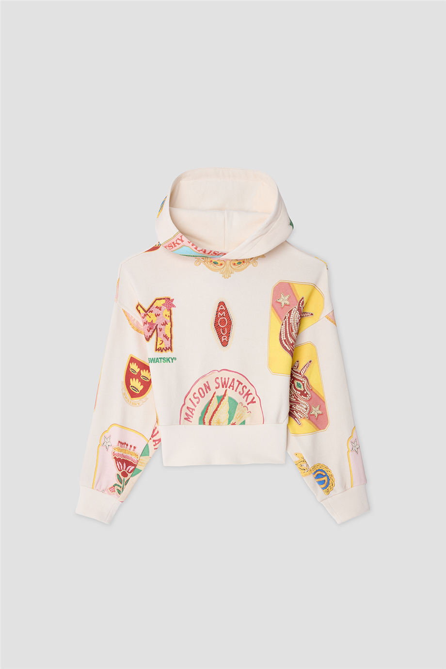 Swatsky Girls Patterned Track JacketSwatsky Girls Patterned Track Jacket