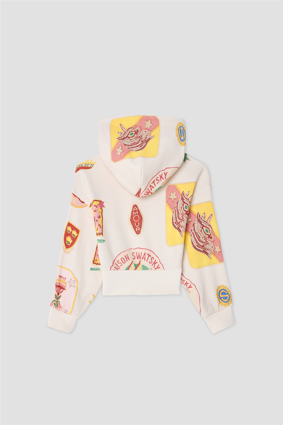 Swatsky Girls Patterned Track JacketSwatsky Girls Patterned Track Jacket
