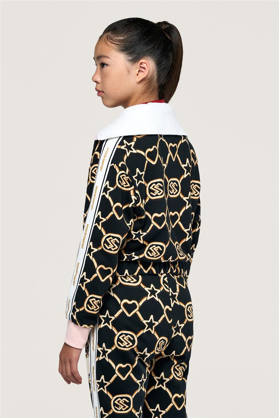 Swatsky Kız Çocuk Desenli Sweatshirt