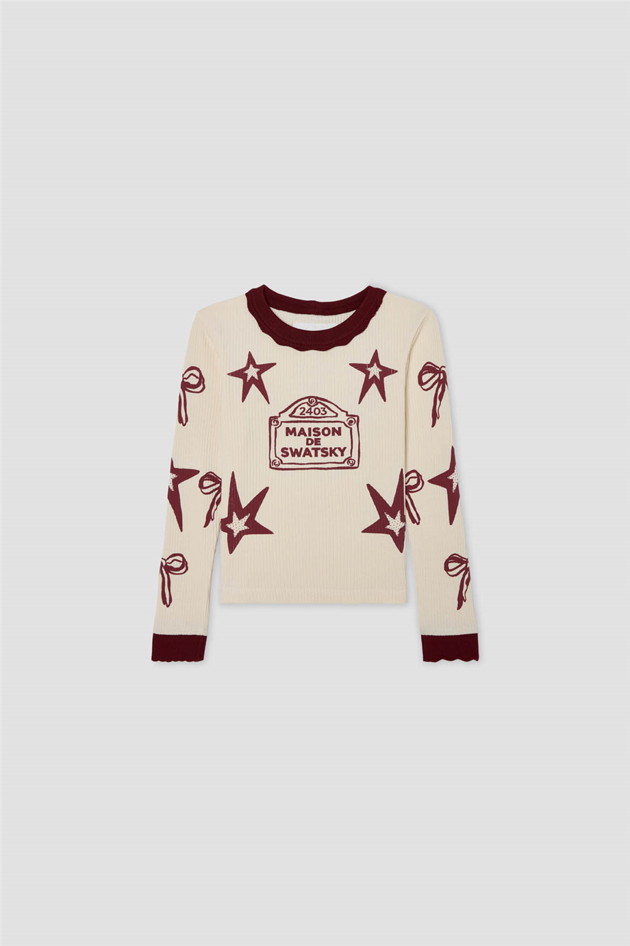Swatsky Kız Çocuk Ekru TshirtSwatsky Kız Çocuk Ekru Tshirt