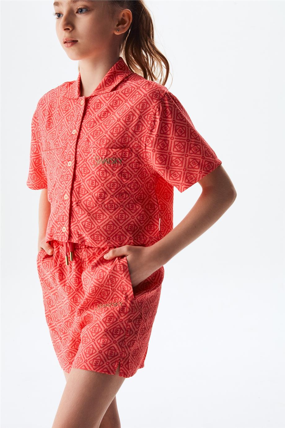 Swatsky Kız Çocuk Karışık Gömlek