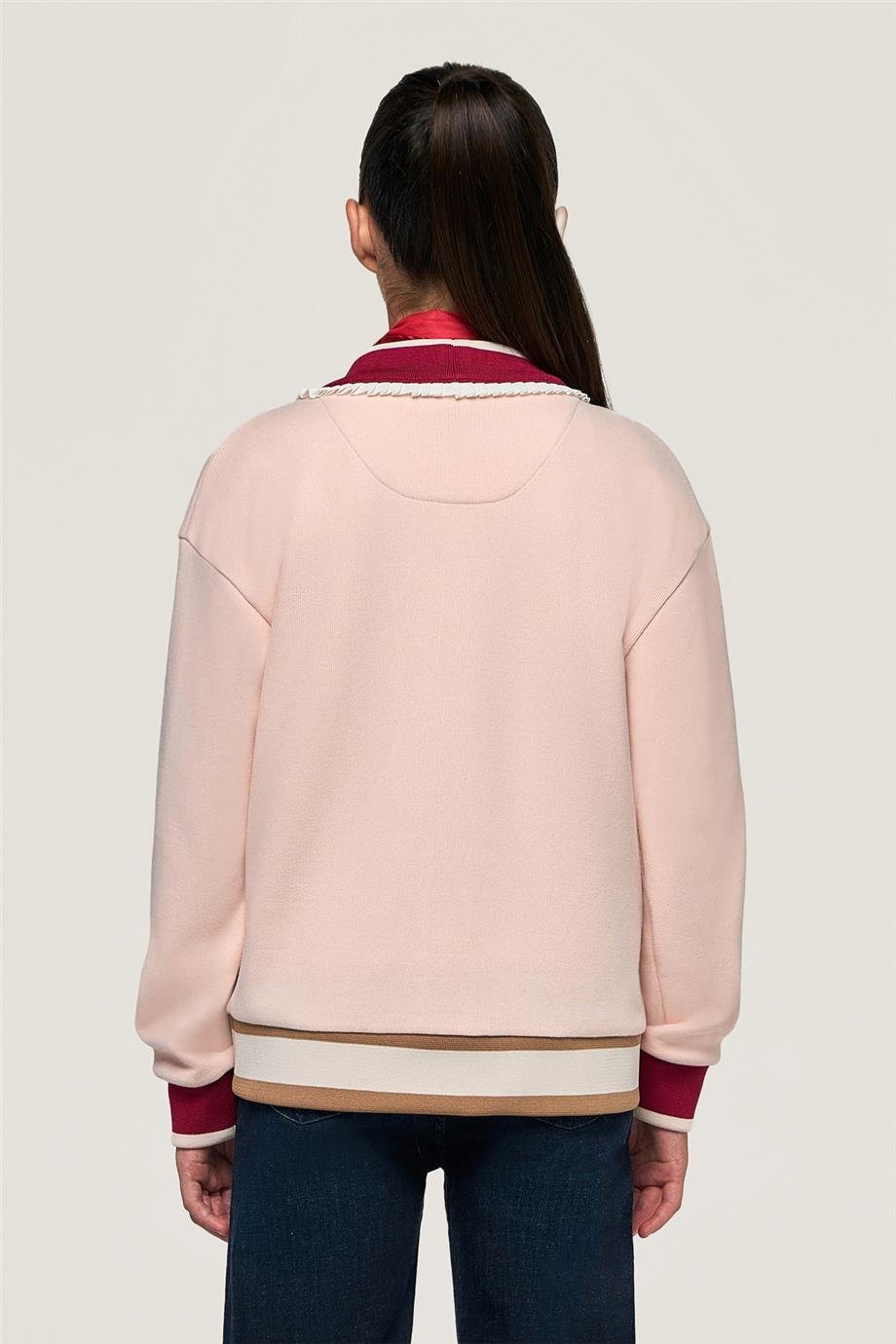 Swatsky Kız Çocuk Pembe Hırka