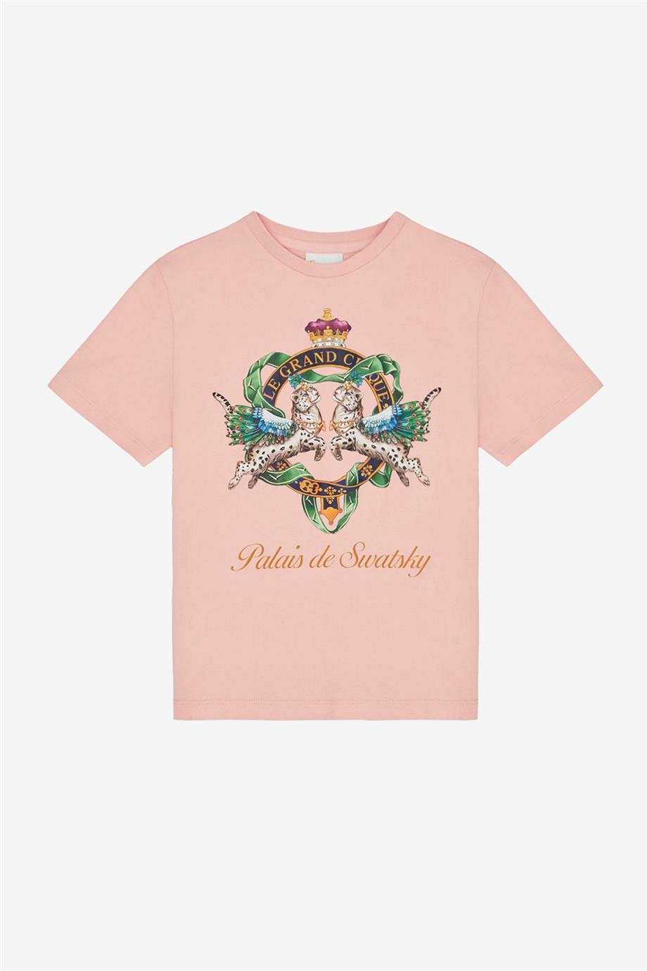 Swatsky Kız Çocuk Pembe Tshirt