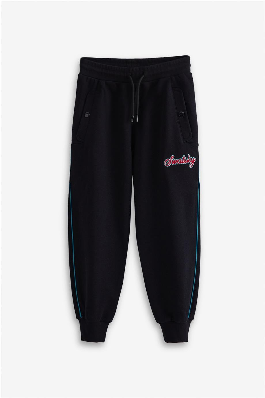 Swatsky Kız Çocuk Siyah Eşofman Altı