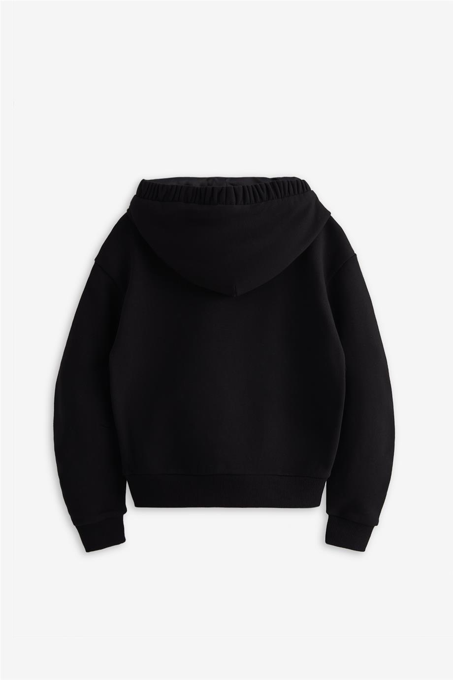 Swatsky Kız Çocuk Siyah Sweatshirt