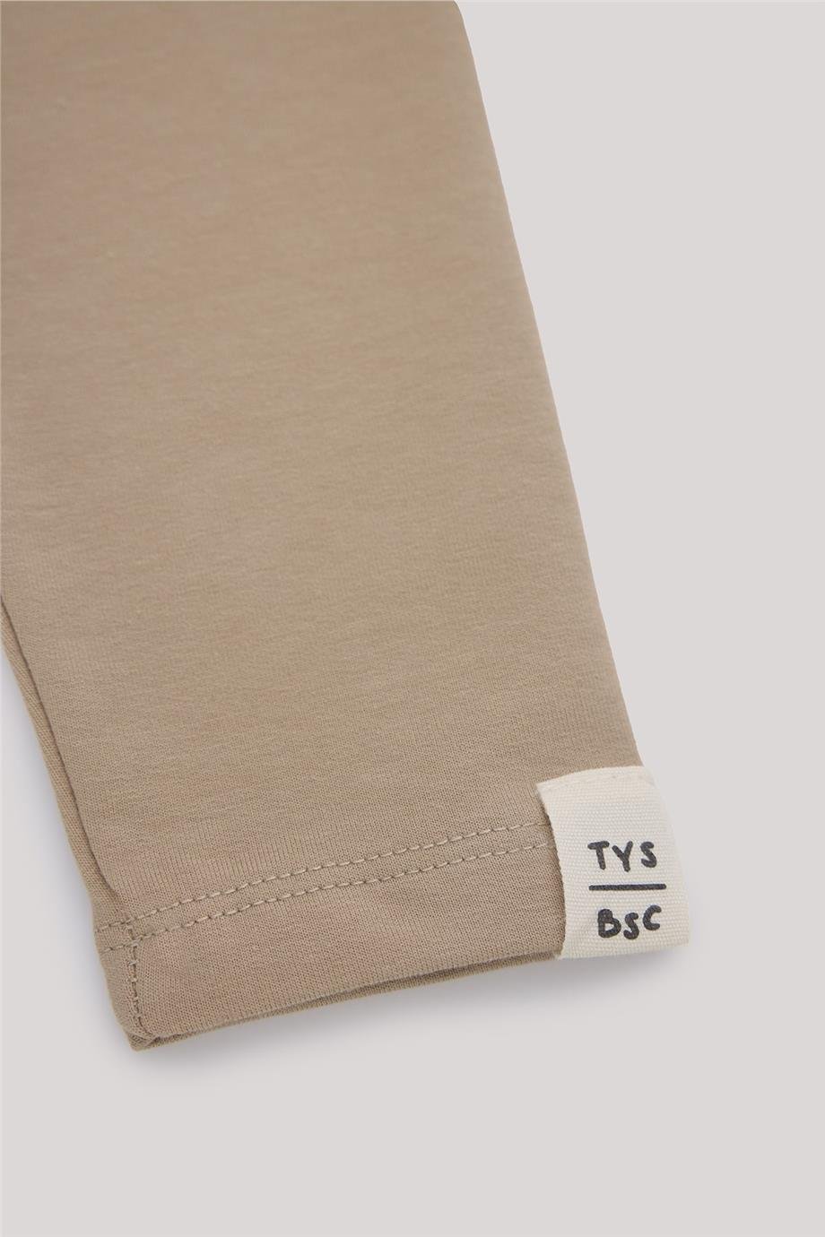 Tyess Basic Kız Bebek Bej Tayt