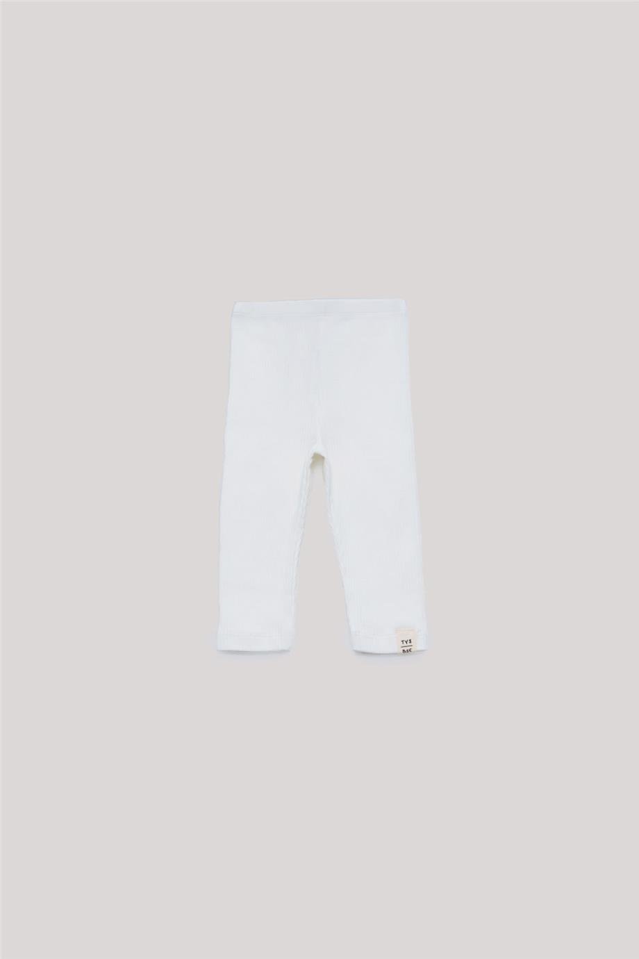 Tyess Basic Kız Bebek Ekru Tayt