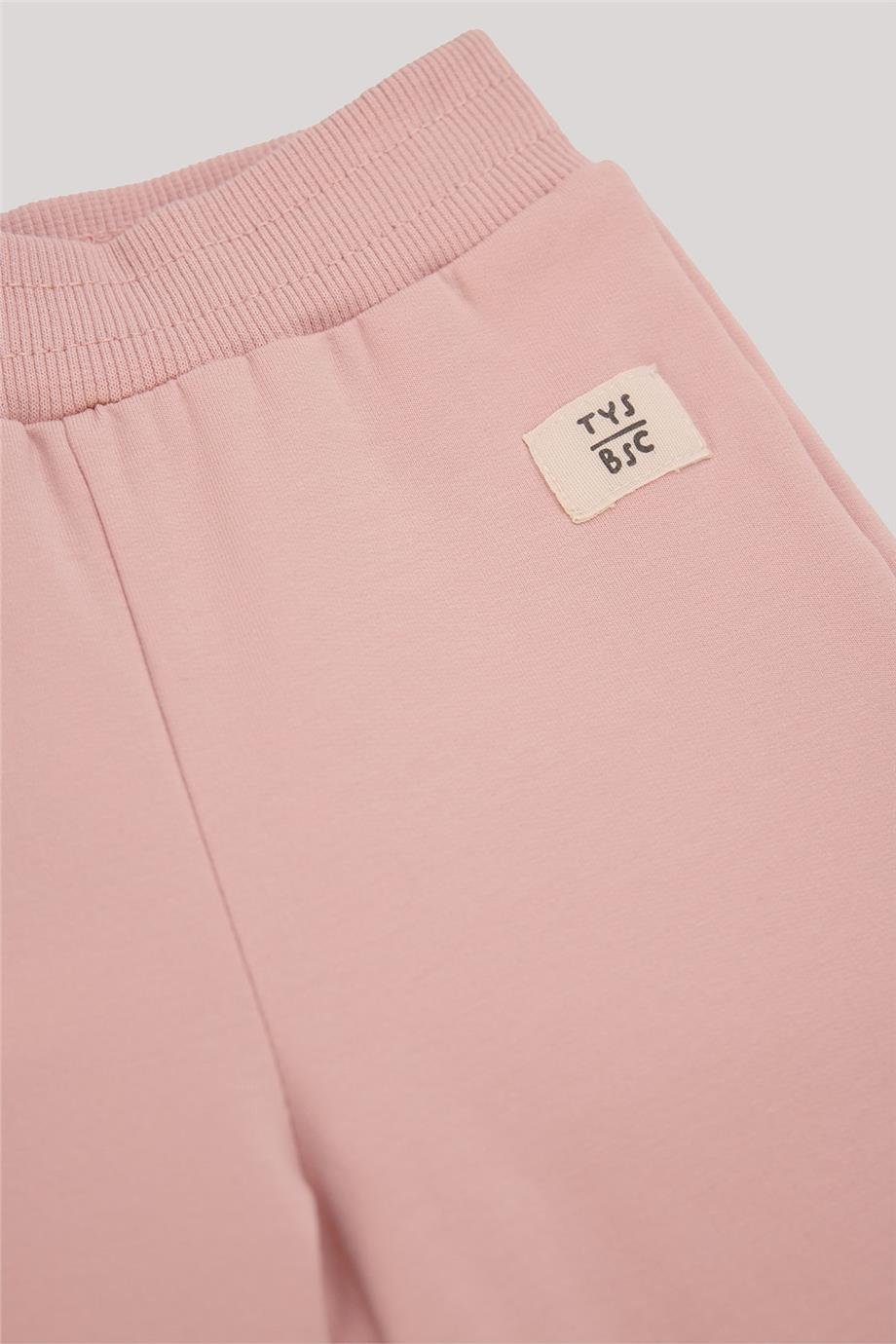 Tyess Basic Kız Bebek Somon Eşofman Altı