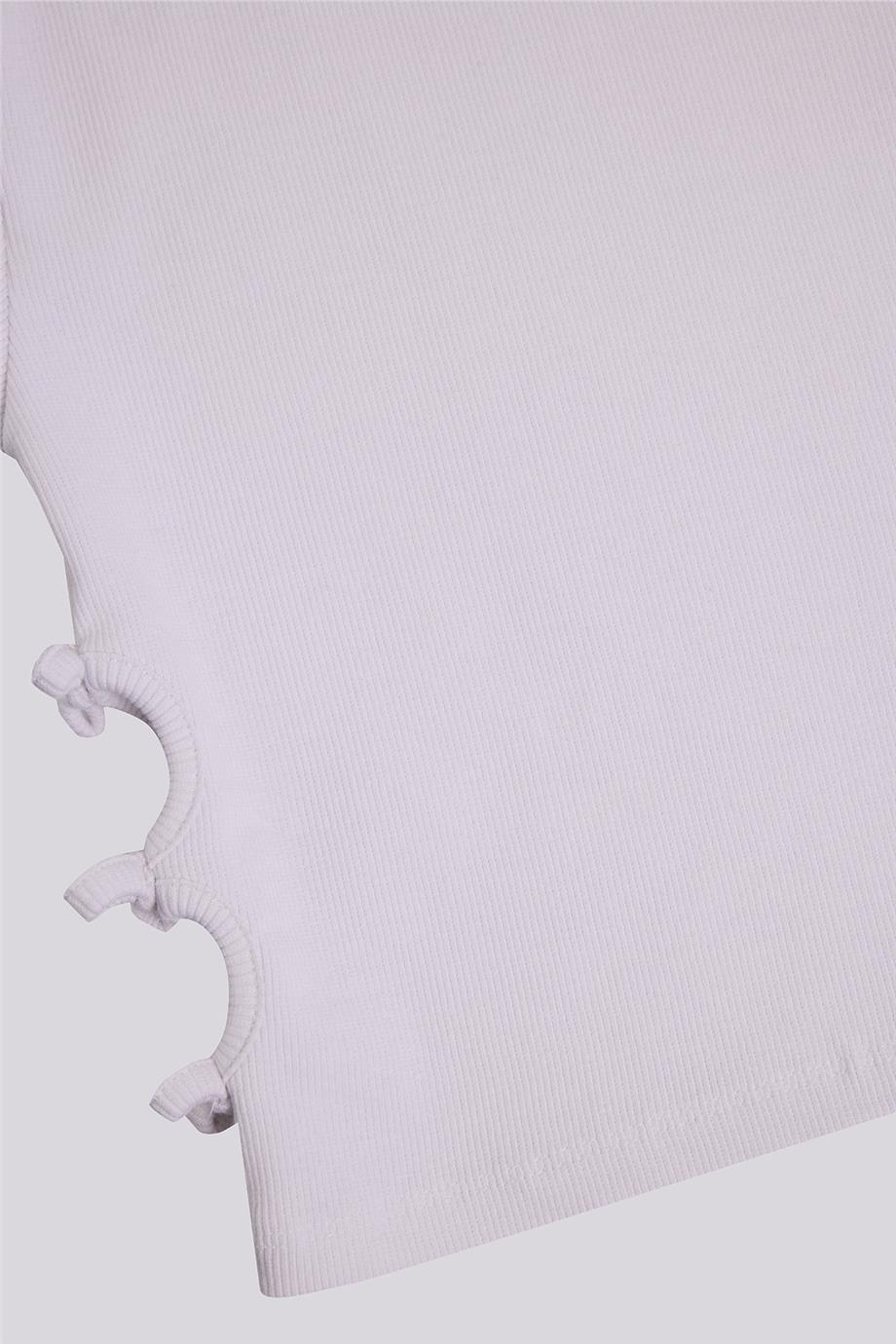 Tyess Basic Kız Çocuk Beyaz TshirtTyess Basic Kız Çocuk Beyaz Tshirt