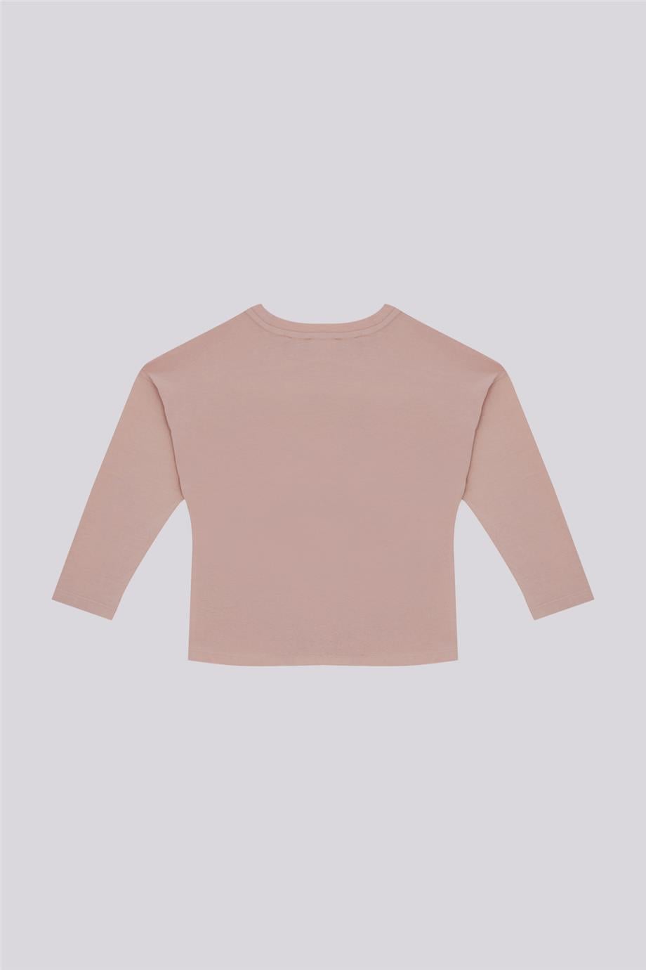 Tyess Basic Kız Çocuk Gül Kurusu TshirtTyess Basic Kız Çocuk Gül Kurusu Tshirt