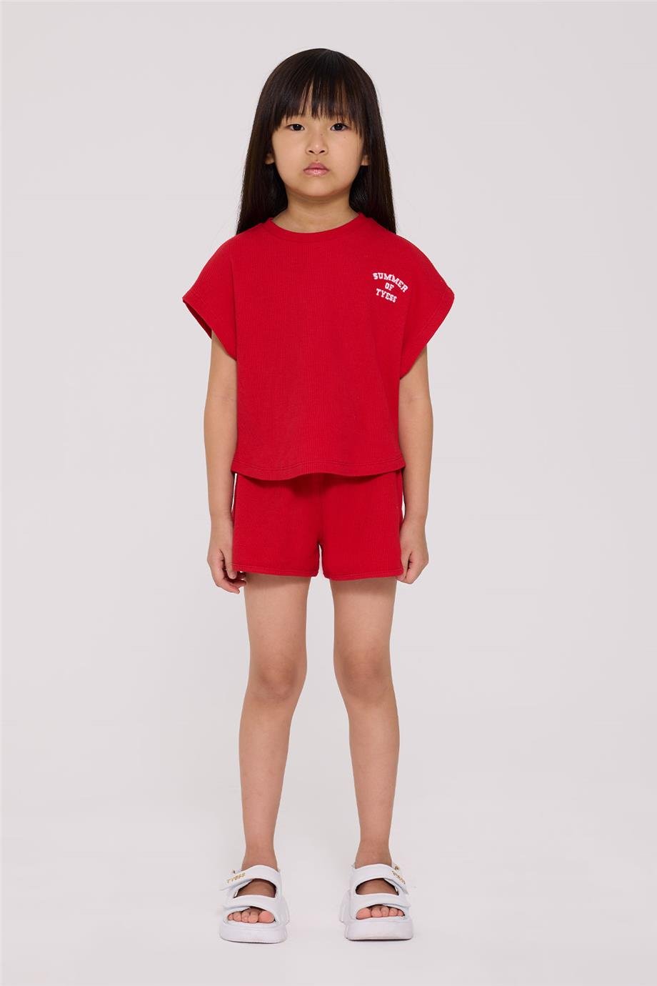 Tyess Basic Girl Red SetsTyess Basic Girl Red Sets
